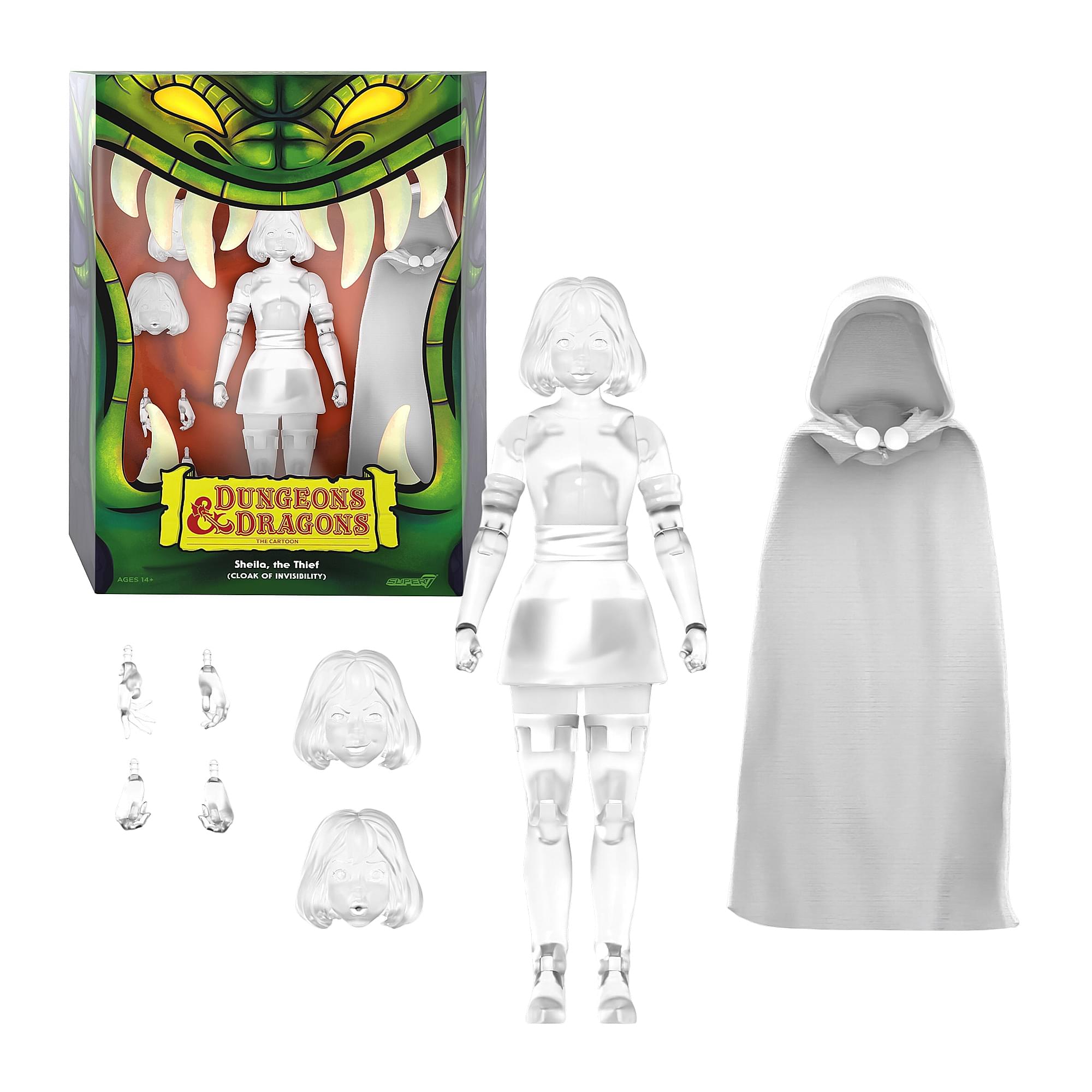 Dungeons & Dragons ULTIMATES! 7-Inch Action Figure | Sheila Thief (Invisible)