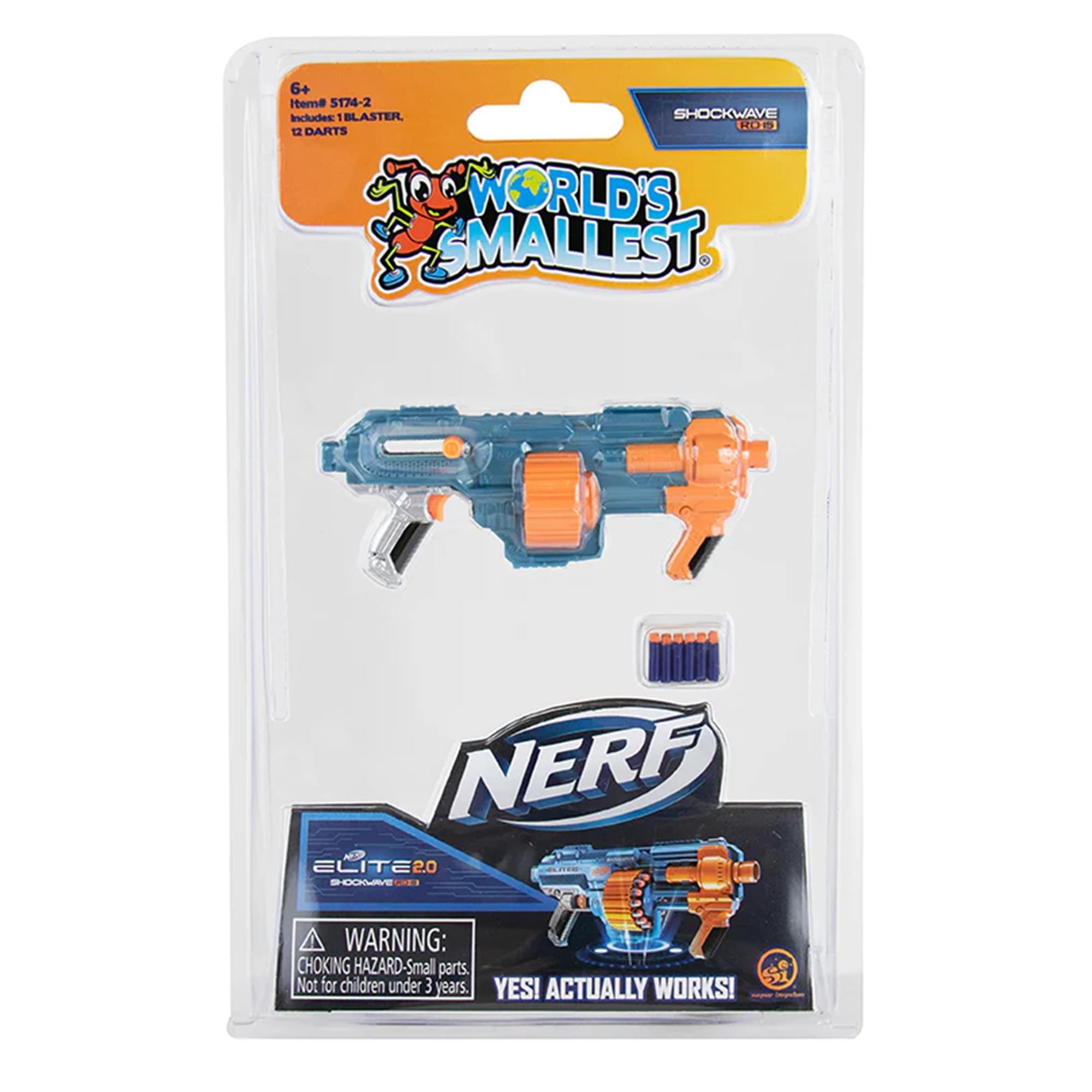 World's Smallest Nerf Blaster Series 2 | Shockwave RD-15