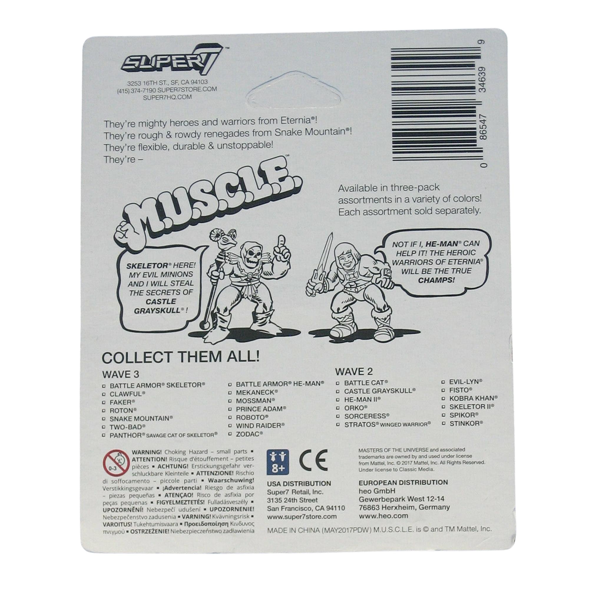Masters of the Universe M.U.S.C.L.E. Wave 3 Mini-Figure Set | Pack C