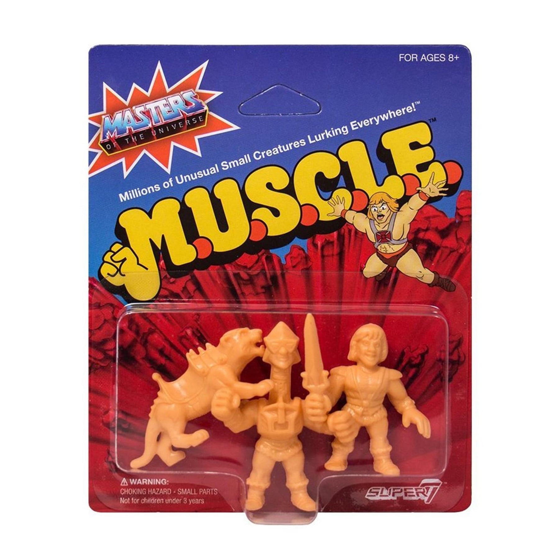 Masters of the Universe M.U.S.C.L.E. Wave 3 Mini-Figure Set | Pack D
