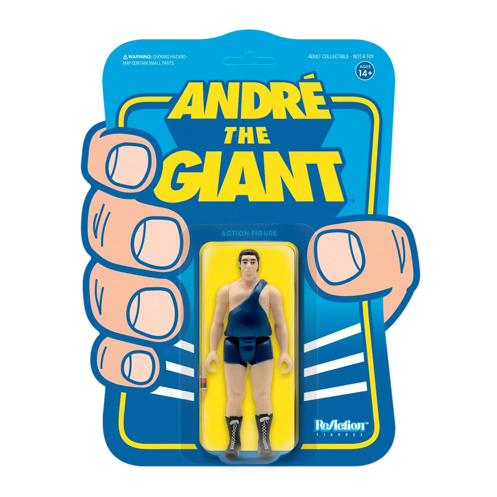 Andre The Giant with Sling 3.75 Inch ReAction Figure