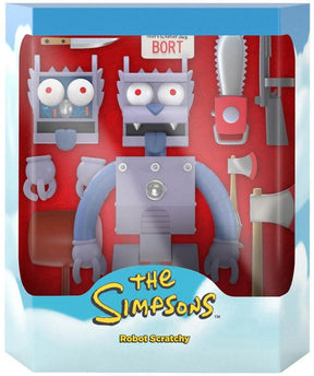 The Simpsons Ultimates Robot Scratchy 7-Inch Action Figure