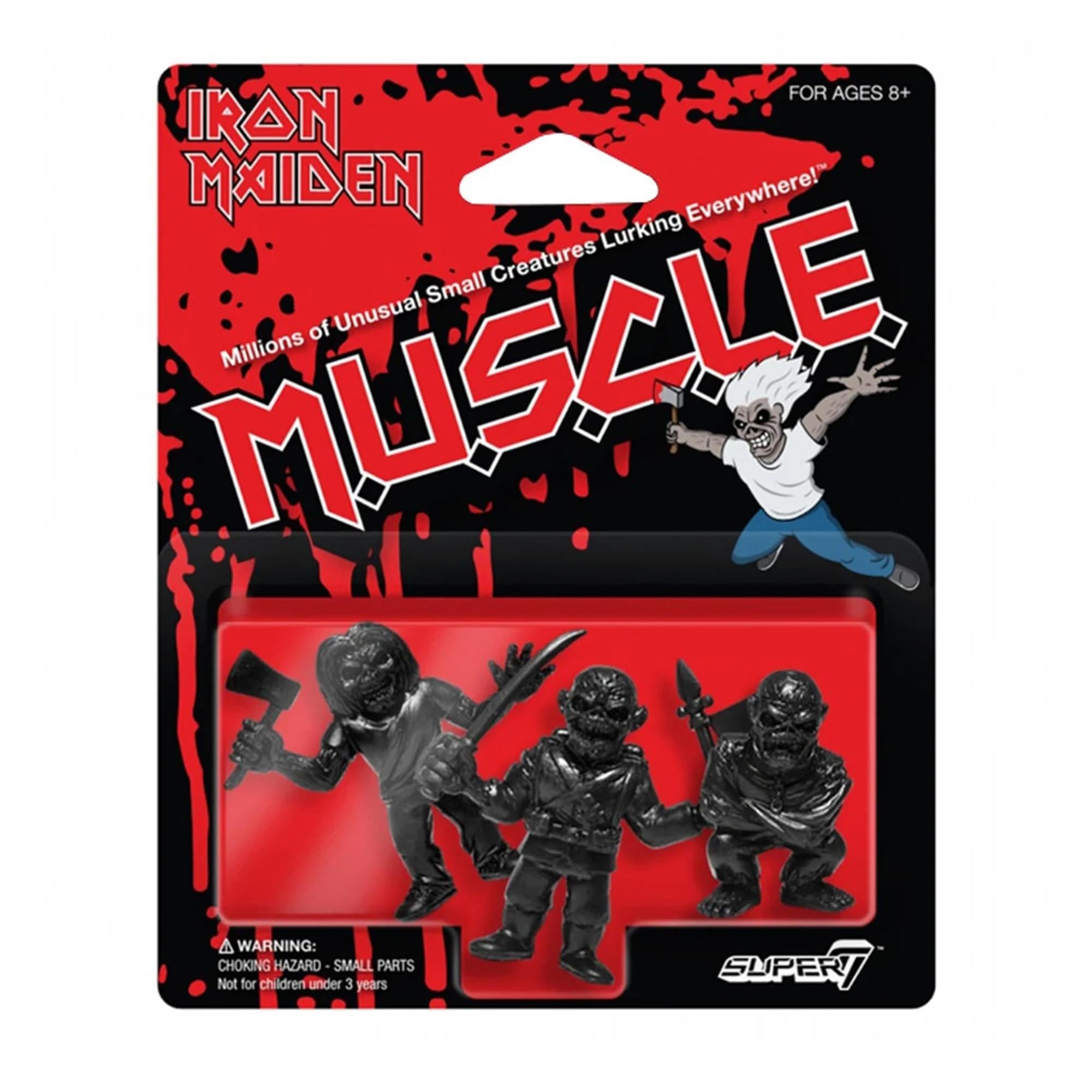Iron Maiden M.U.S.C.L.E. Black Mini-Figure Set