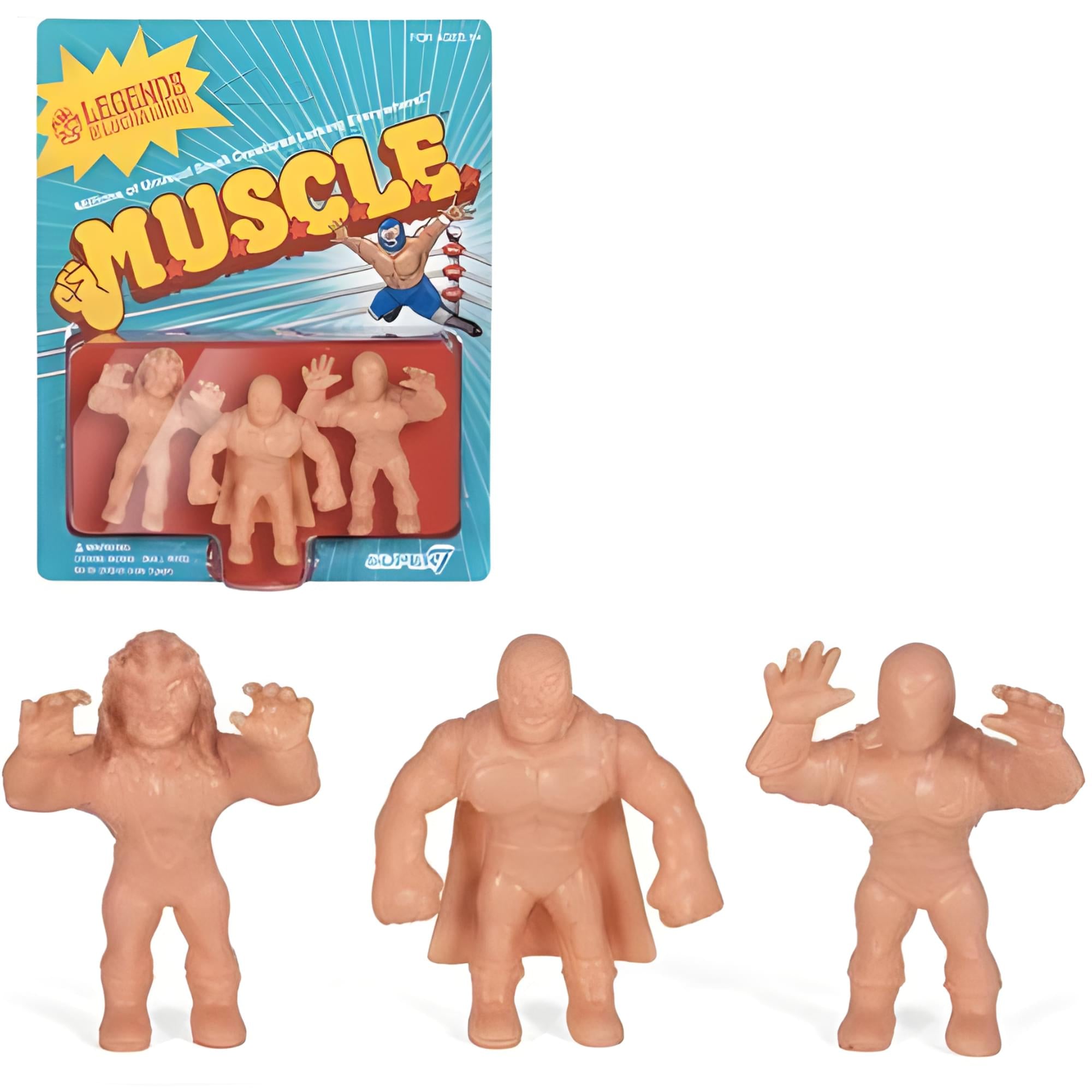 Legends of Lucha Libre M.U.S.C.L.E. Mini-Figure Set | Pack A