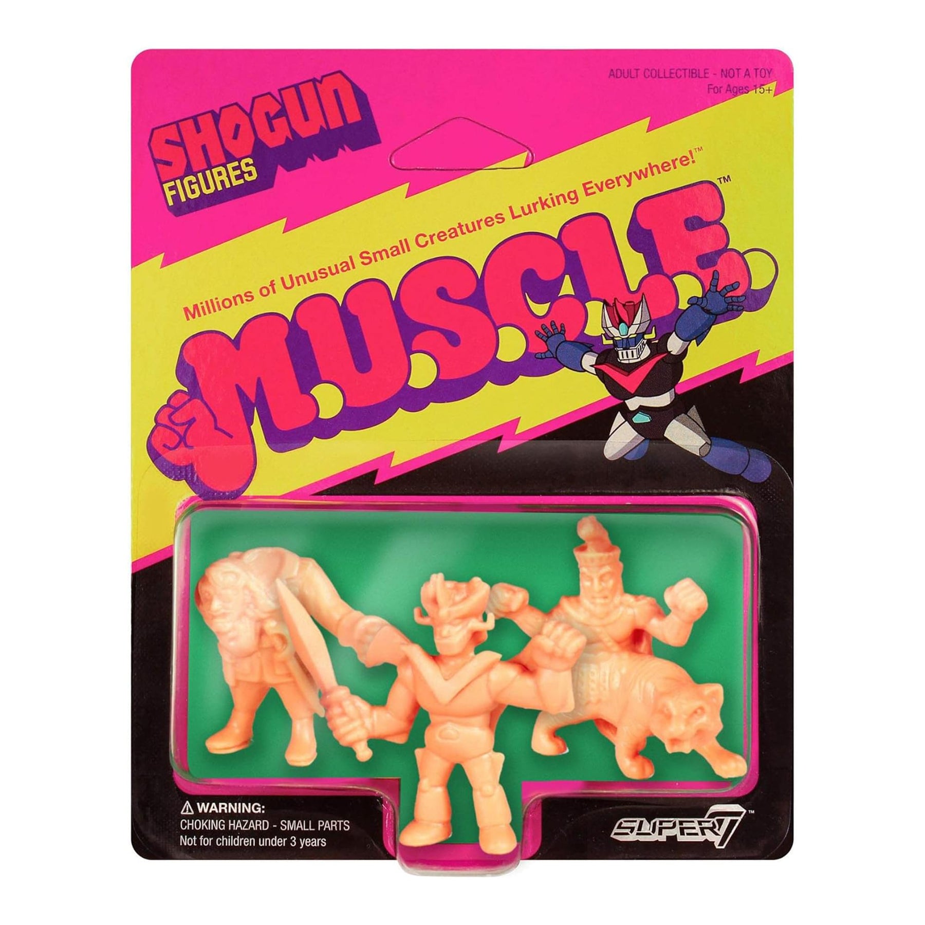 Shogun Warriors M.U.S.C.L.E. Mini-Figure Set | Pack D