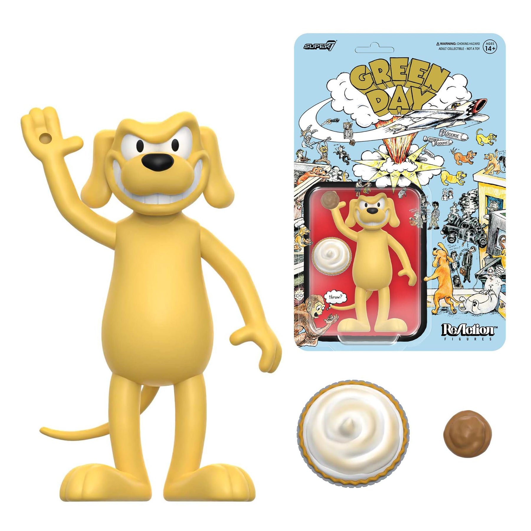 Green Day Dookie Dog 3.75 Inch ReAction Figure