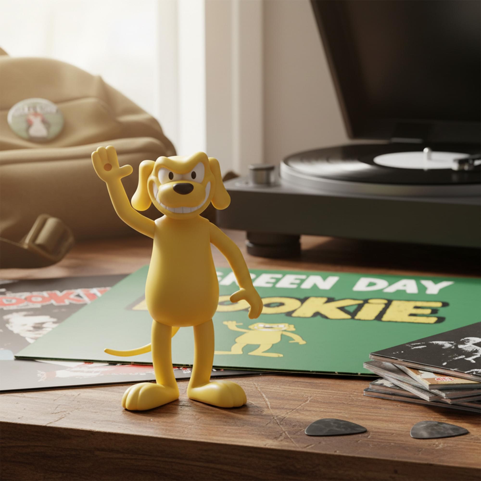 Green Day Dookie Dog 3.75 Inch ReAction Figure