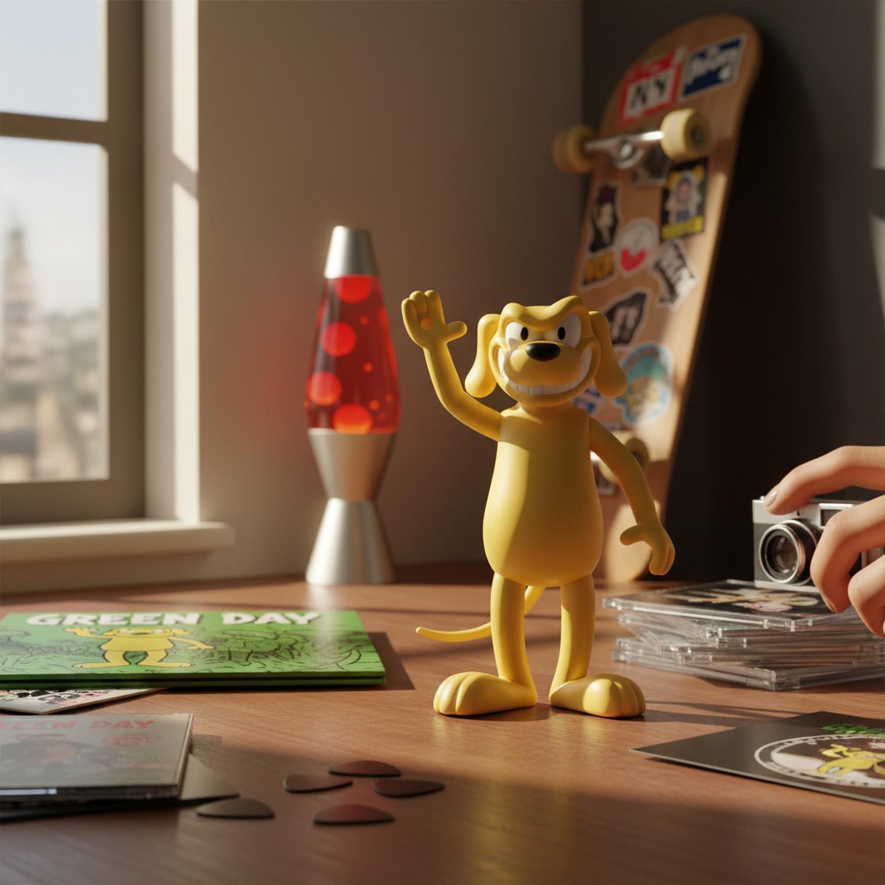 Green Day Dookie Dog 3.75 Inch ReAction Figure