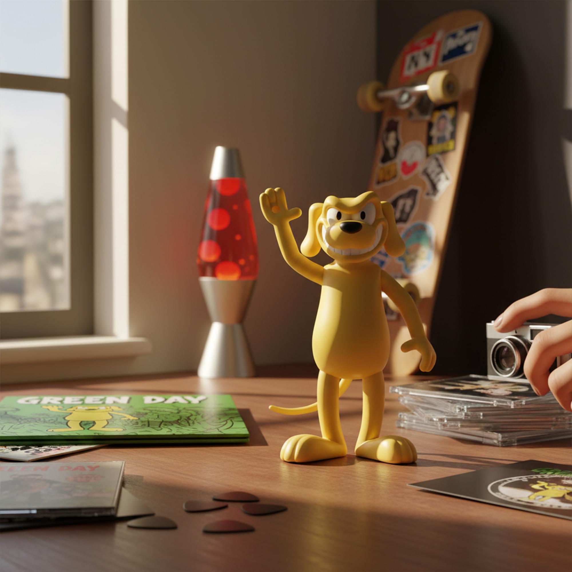 Green Day Dookie Dog 3.75 Inch ReAction Figure