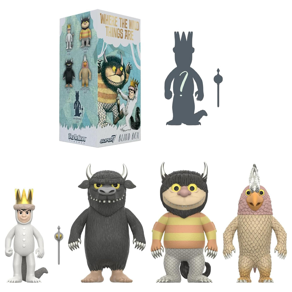 Where Wild Things Are ReAction Figure Blind Box | Free Shipping