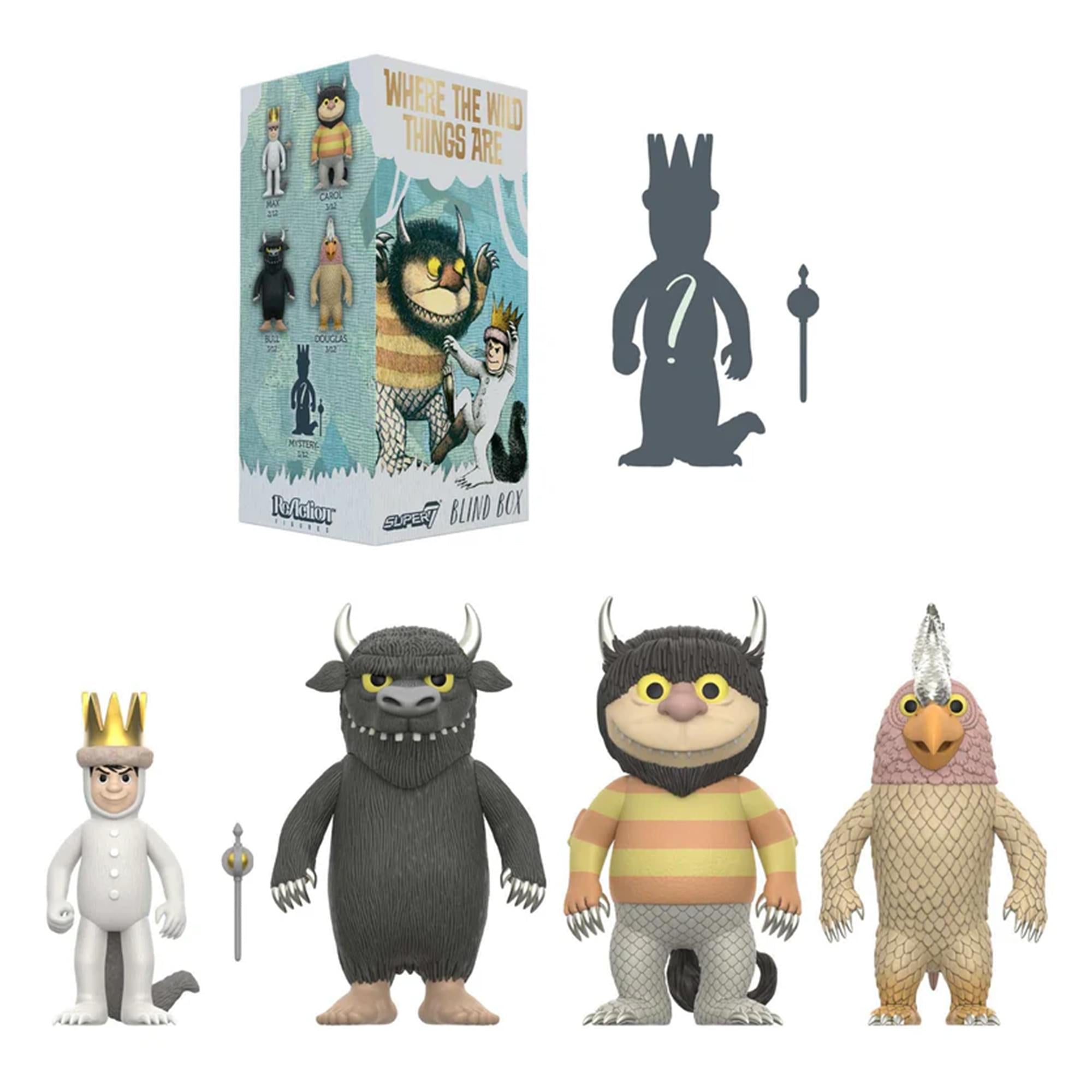 Where The Wild Things Are ReAction Figure Blind Box | One Random