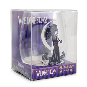 Addams Family Wednesday "Little Storm Cloud" Stemless Wine Glass | 20 Ounces