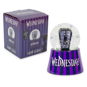 Wednesday Addams Mini Light-Up Snow Globe | 3 Inches Tall