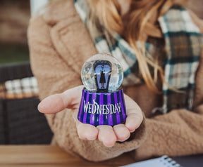 Wednesday Addams Mini Light-Up Snow Globe | 3 Inches Tall
