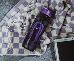 Addams Family "What Would Wednesday Do?" Water Bottle With Screw-Top Lid