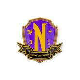 Addams Family Wednesday Nevermore Academy Enamel Pin