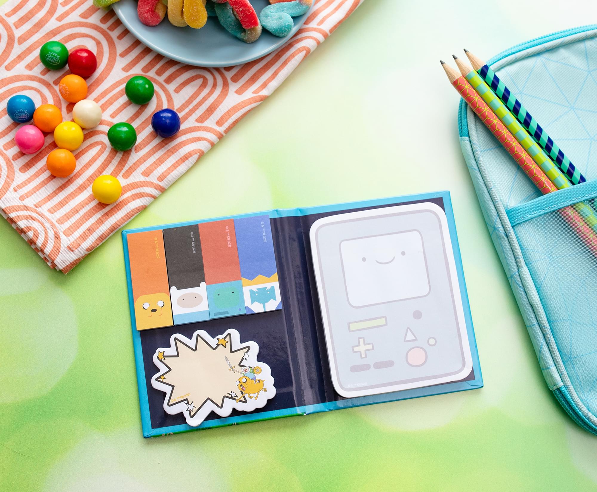 Adventure Time "What Time Is It?" Sticky Note and Tab Box Set