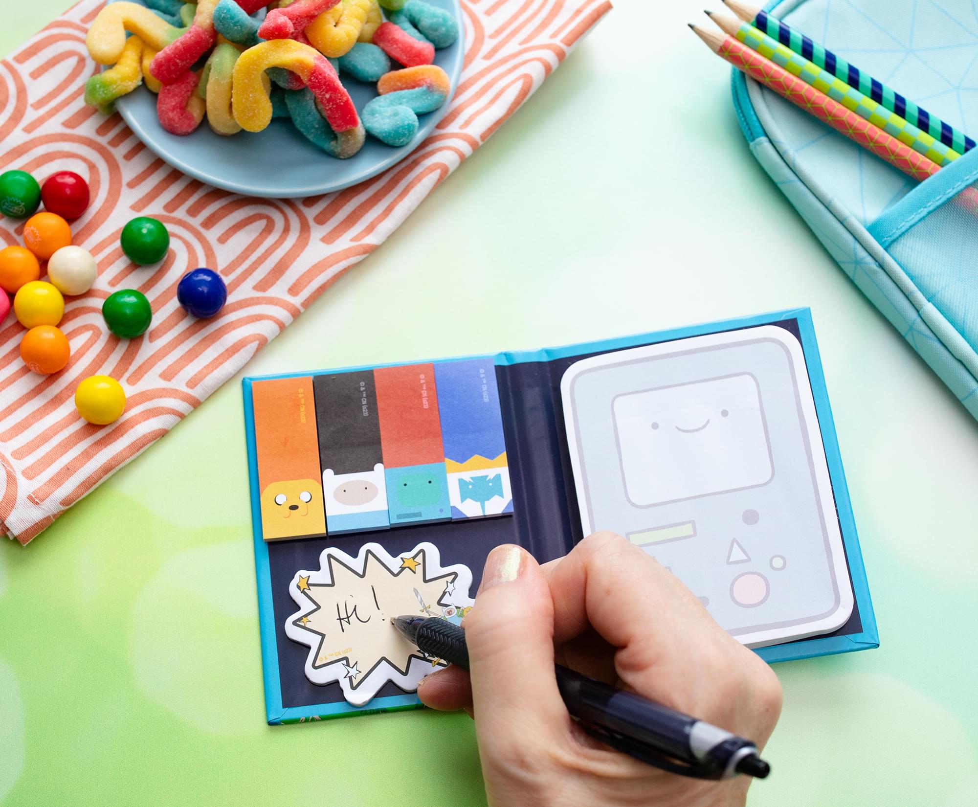 Adventure Time "What Time Is It?" Sticky Note and Tab Box Set