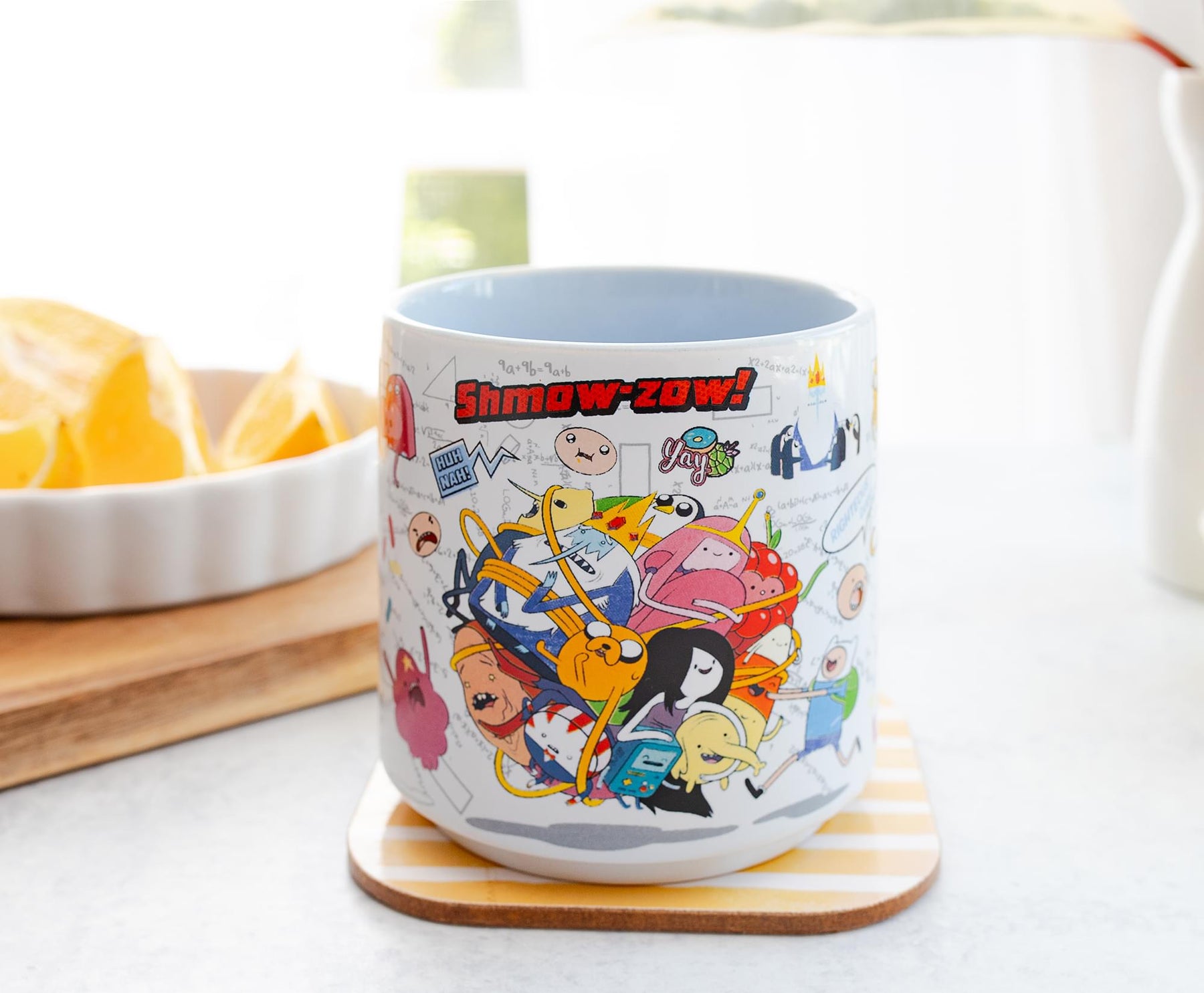 Adventure Time Characters Single Stackable Ceramic Mug | Holds 13 Ounces