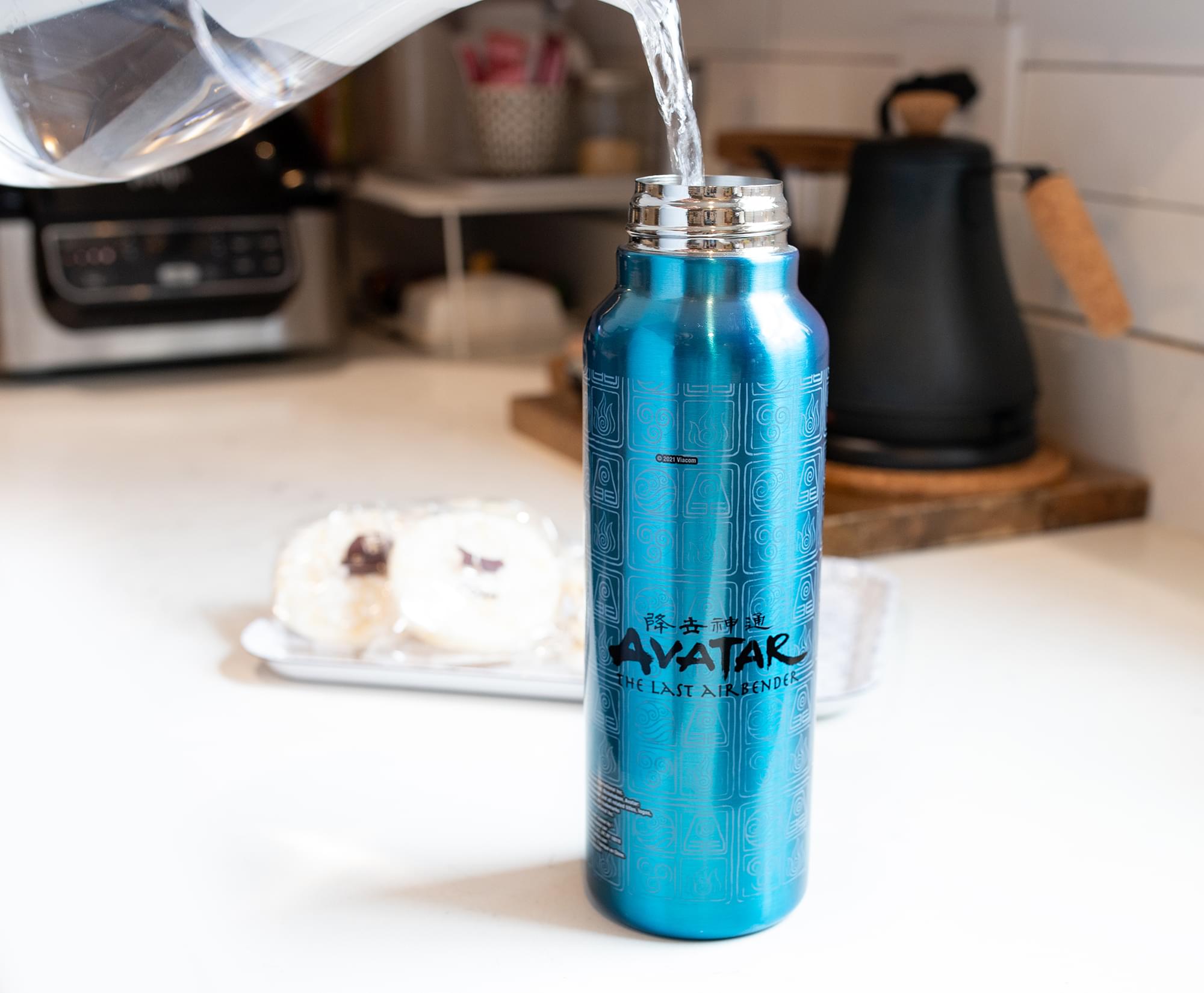 Avatar: The Last Airbender Aang Stainless Steel Water Bottle | Holds 27 Ounces