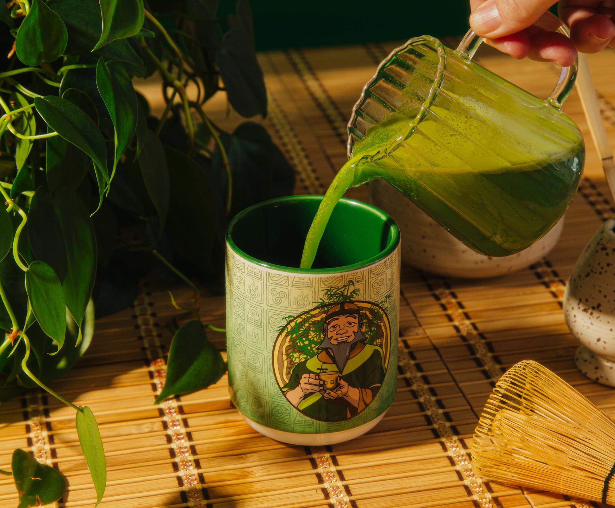 Avatar: The Last Airbender Uncle Iroh Asian Ceramic Tea Cup | Holds 9 Ounces