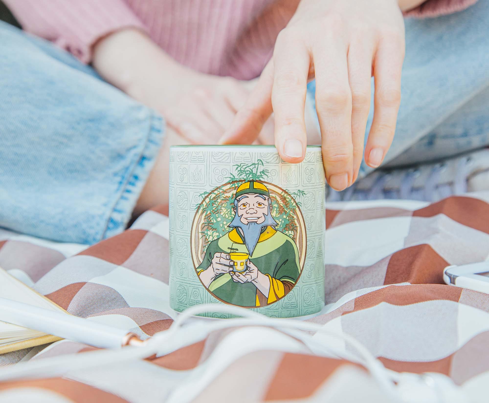 Avatar: The Last Airbender Uncle Iroh Asian Ceramic Tea Cup | Holds 9 Ounces