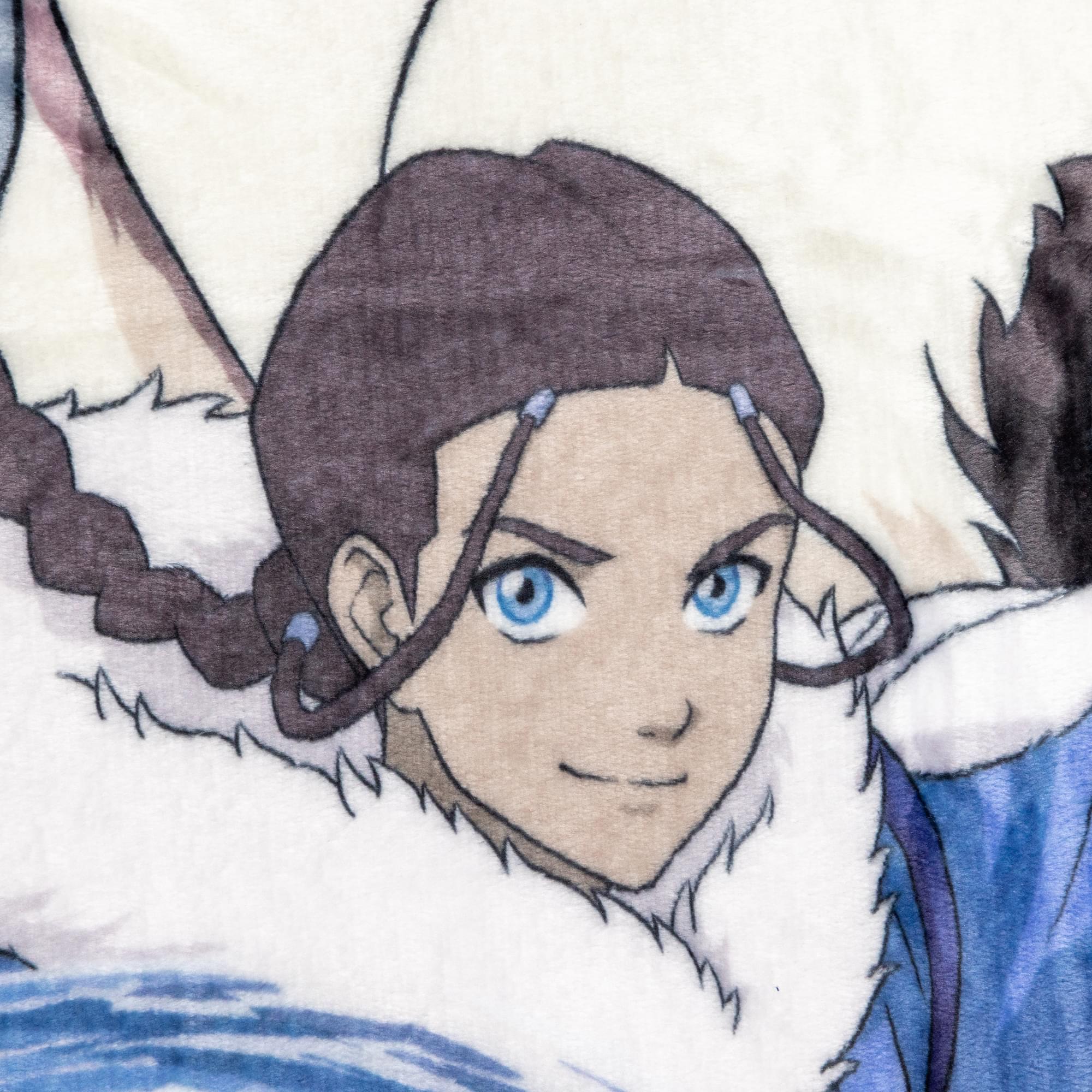 Avatar: The Last Airbender Group Fleece Throw Blanket | 45 x 60 Inches