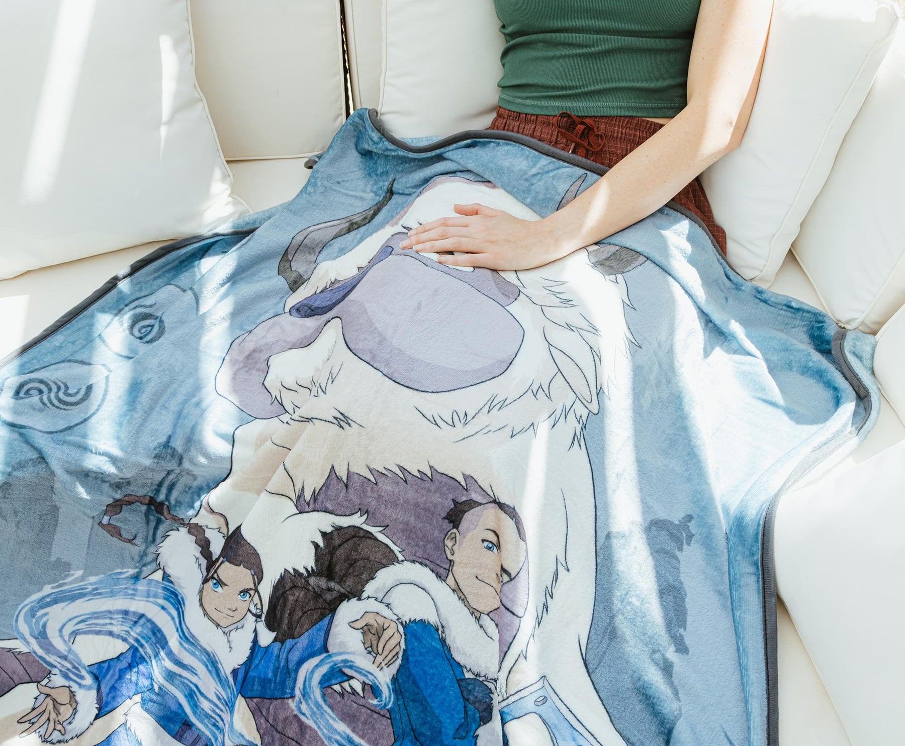 Avatar: The Last Airbender Group Fleece Throw Blanket | 45 x 60 Inches