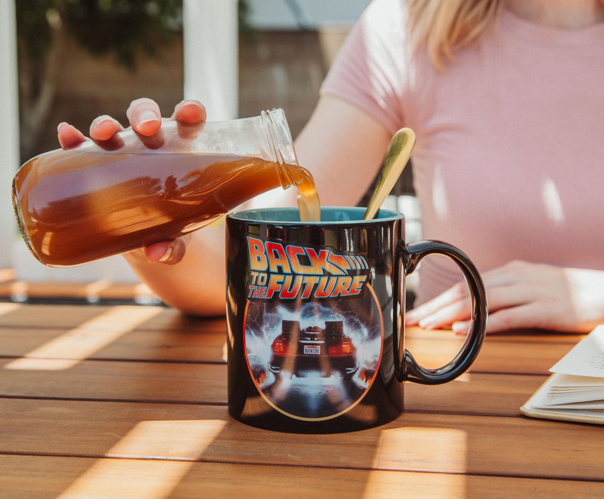 Back To The Future DeLorean Time Machine Ceramic Mug | Holds 20 Ounces