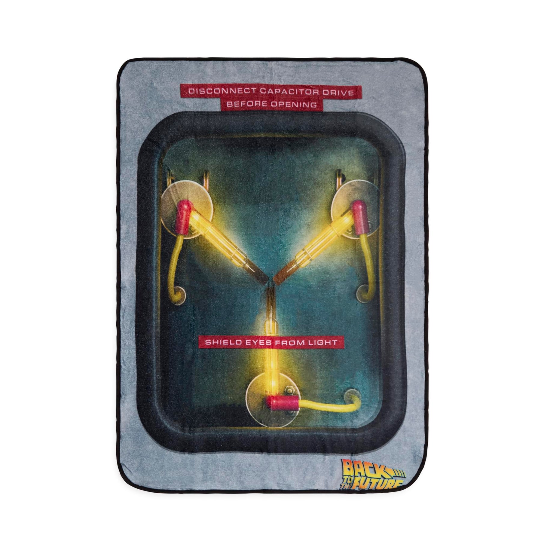 Back To The Future Flux Capacitor Fleece Throw Blanket | 45 x 60 Inches