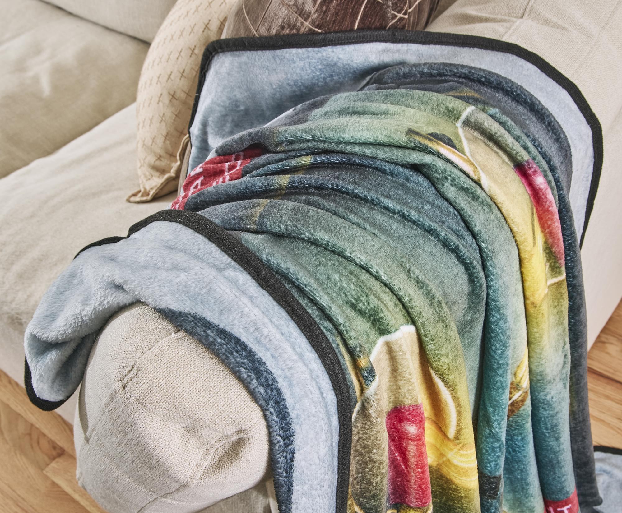 Back To The Future Flux Capacitor Fleece Throw Blanket | 45 x 60 Inches