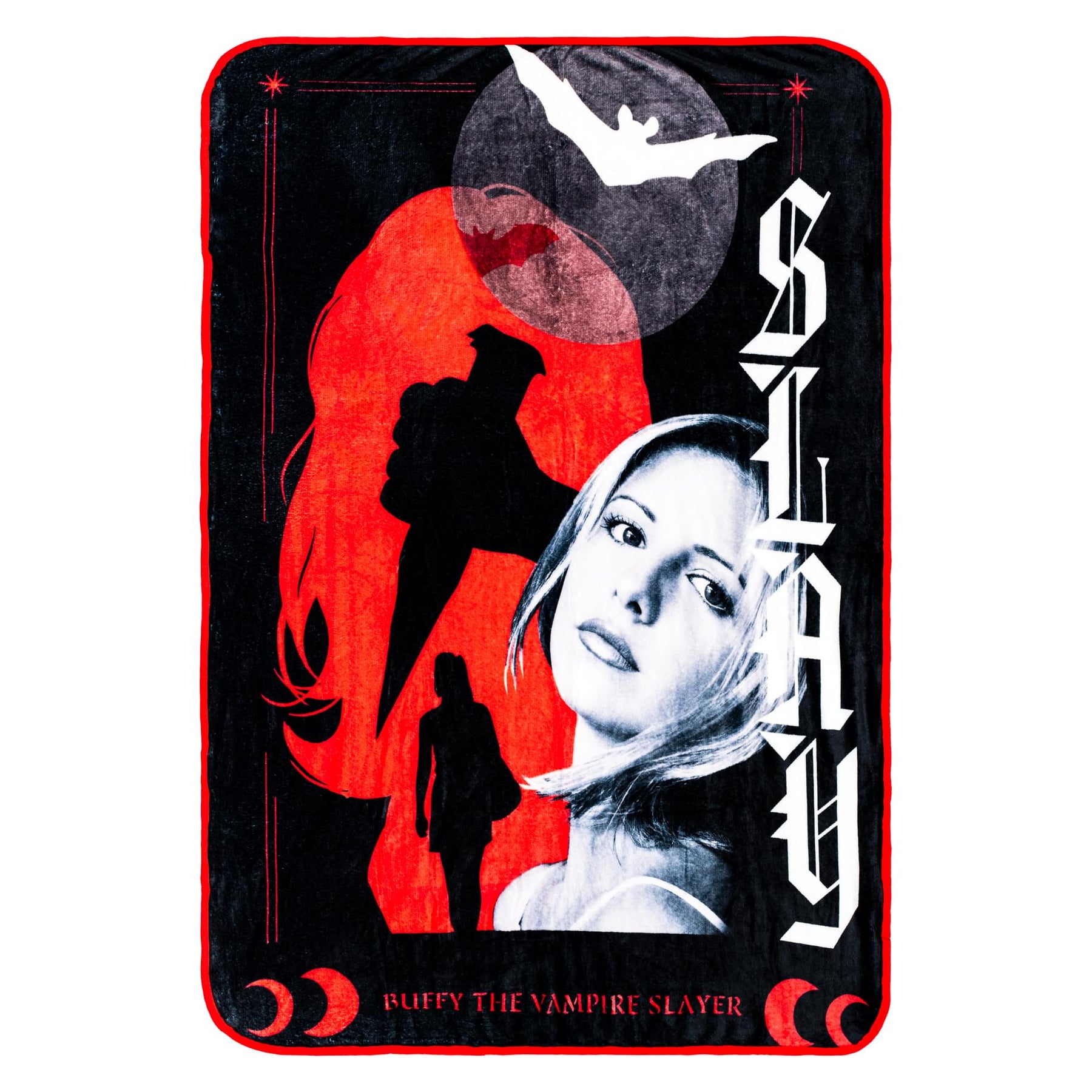 Buffy The Vampire Slayer Fleece Throw Blanket | 45 x 60 Inches