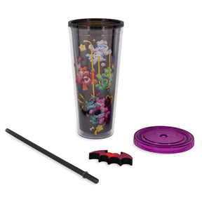 Care Bears x Universal Monsters 24-Ounce Carnival Cup With Lid and Straw Topper