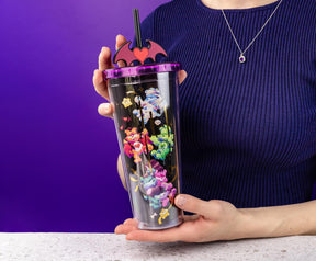 Care Bears x Universal Monsters 24-Ounce Carnival Cup With Lid and Straw Topper