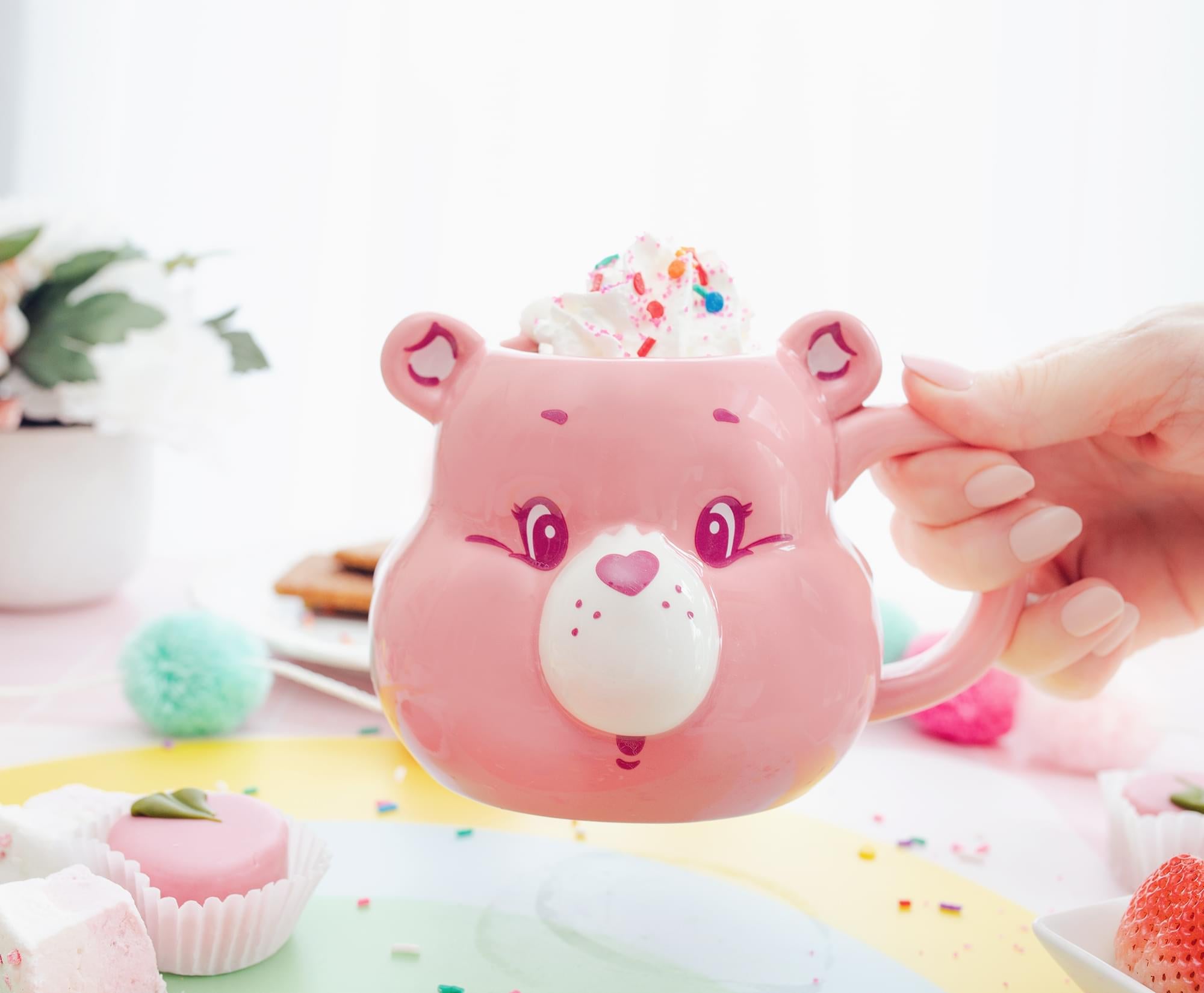 Care Bears Cheer Bear 3D Sculpted Ceramic Mug | Holds 20 Ounces