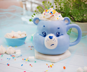 Care Bears Grumpy Bear 3D Sculpted Ceramic Mug | Holds 20 Ounces