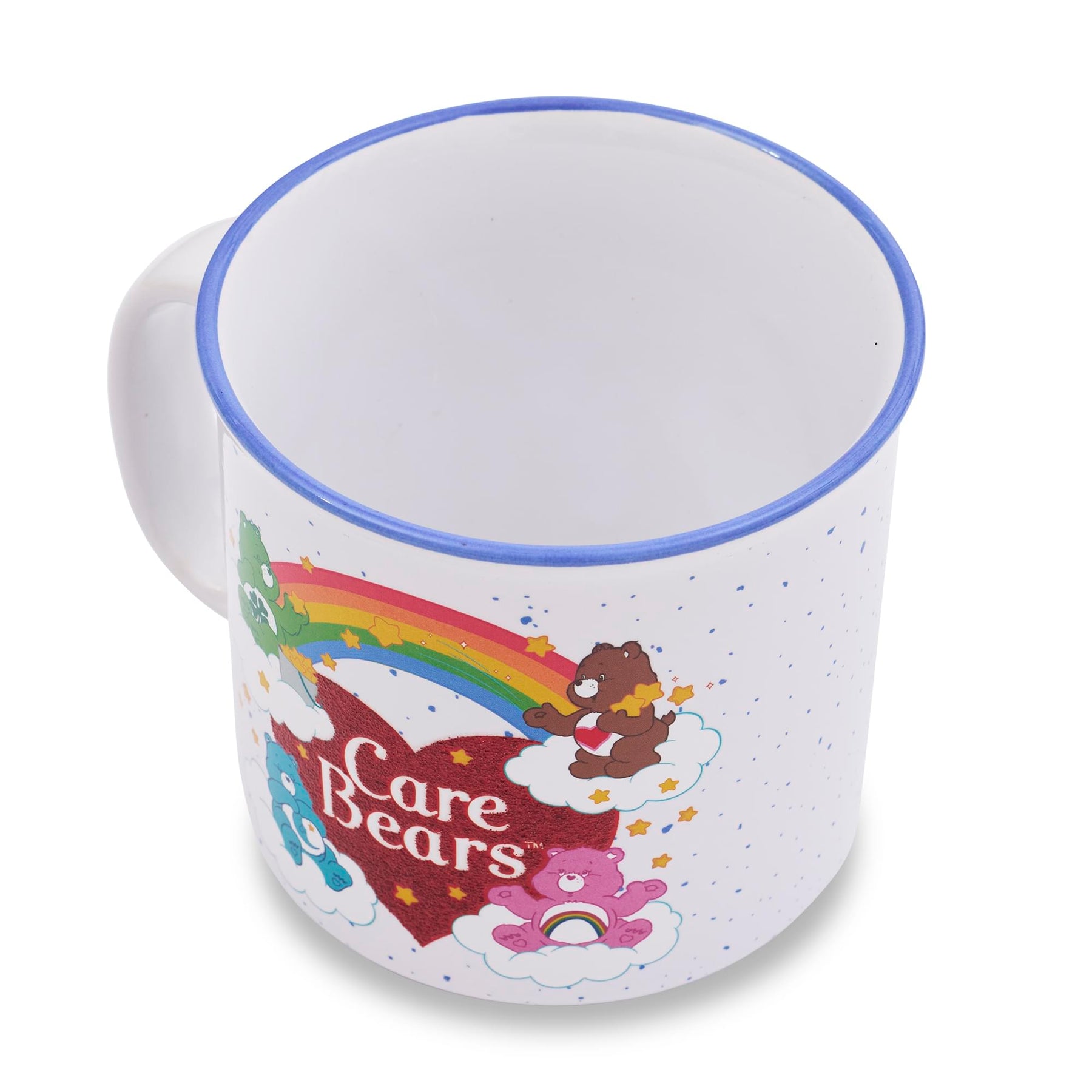 Care Bears Heart Glitter 20-Ounce Ceramic Camper Mug