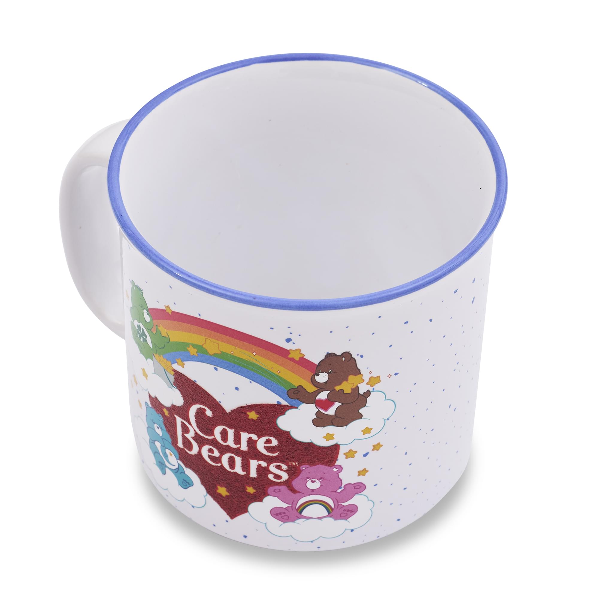 Care Bears Heart Glitter 20-Ounce Ceramic Camper Mug