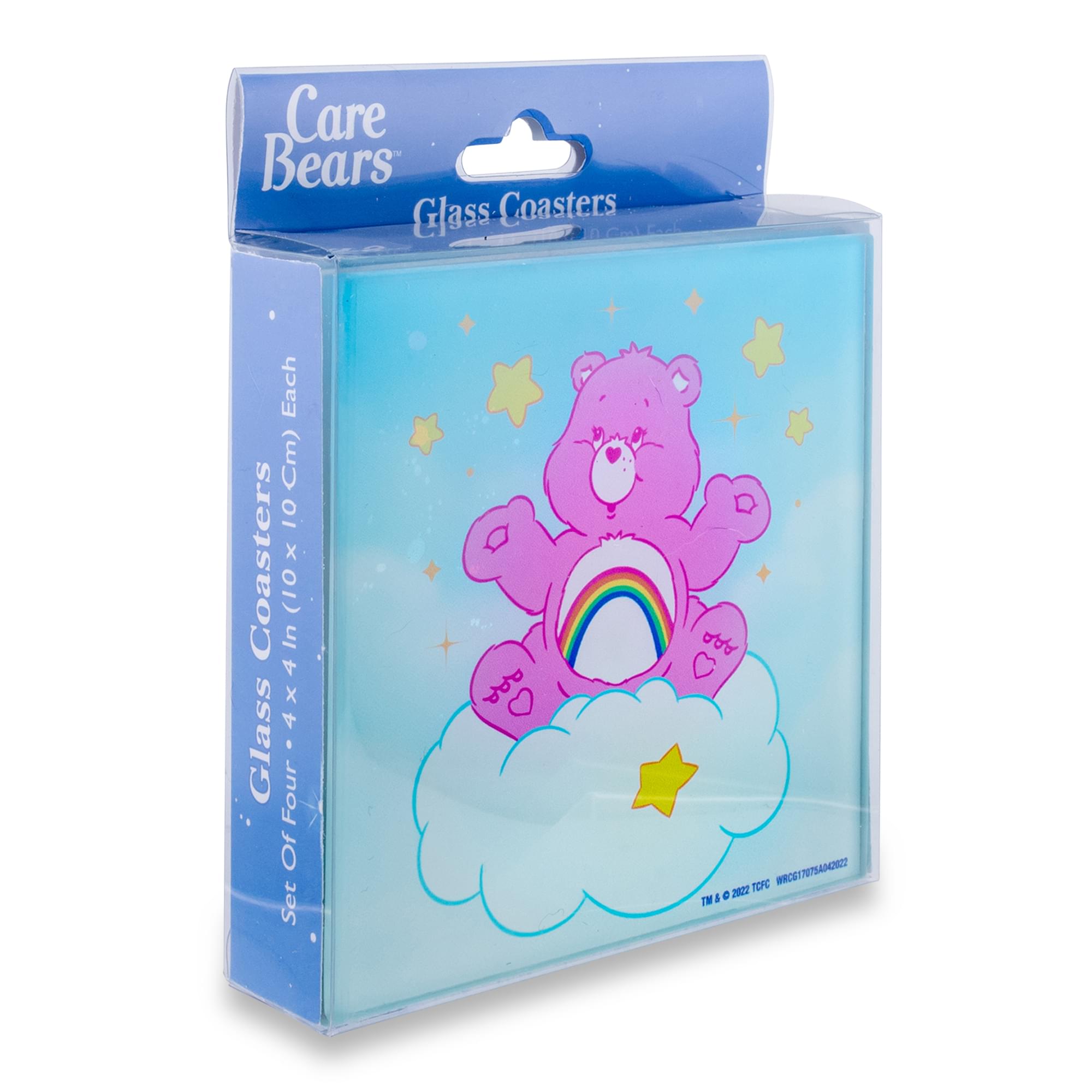 Care Bears Clouds Glass Coasters | Set of 4