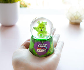 Care Bears Good Luck Bear Light-Up Mini Snow Globe | 2.5 Inches Tall