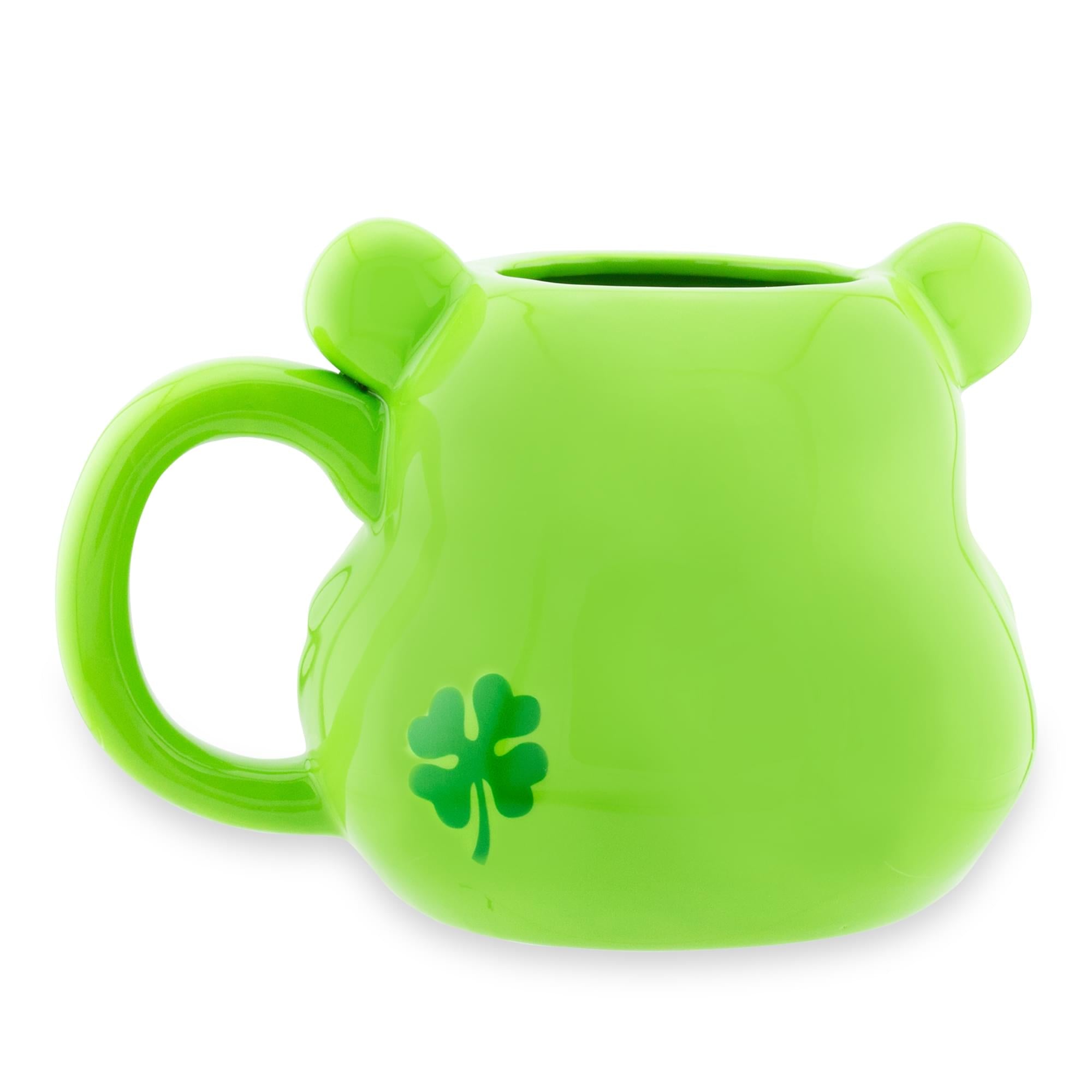 Care Bears Good Luck Bear 3D Sculpted Ceramic Mug | Holds 20 Ounces