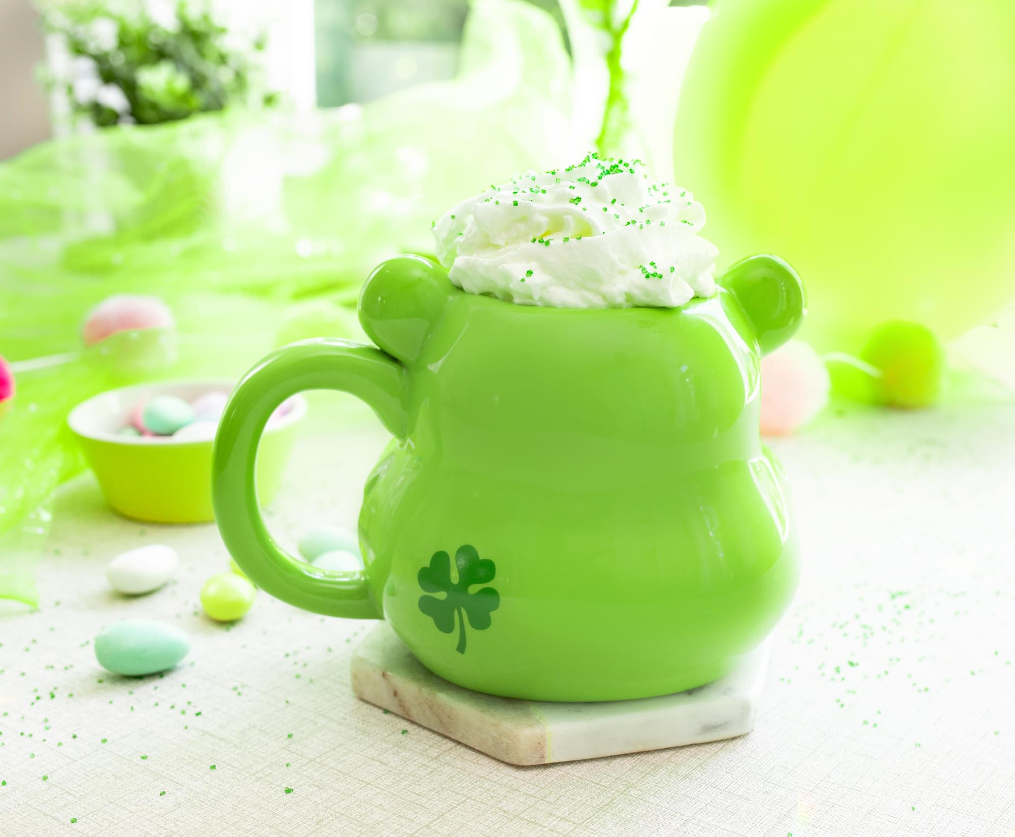 Care Bears Good Luck Bear 3D Sculpted Ceramic Mug | Holds 20 Ounces