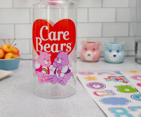 Care Bears School Spirit 32-Ounce Twist Spout Water Bottle and Sticker Set
