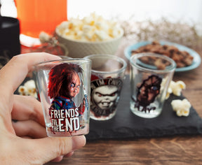 Child's Play Chucky 2-Ounce Mini Shot Glasses | Set of 4