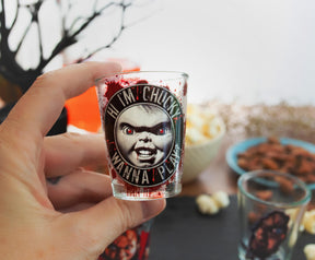 Child's Play Chucky 2-Ounce Mini Shot Glasses | Set of 4