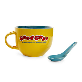 Child's Play Chucky "Good Guys" Ceramic Soup Mug With Spoon | Holds 24 Ounces