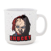 Child's Play Chucky Ceramic Camper Mug | Holds 20 Ounces