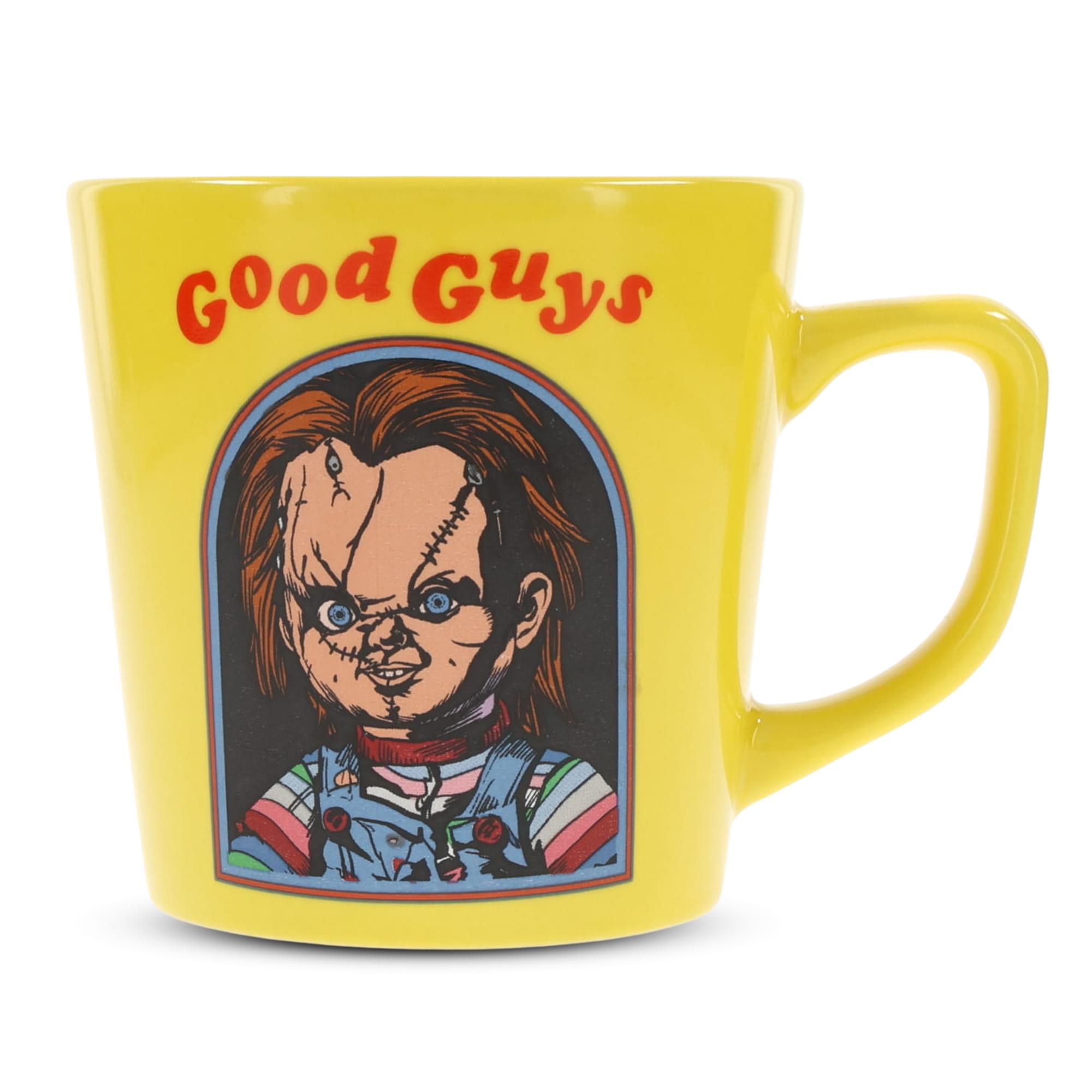 Child's Play Chucky "Wanna Play?" Ceramic Latte Mug | Holds 17 Ounces