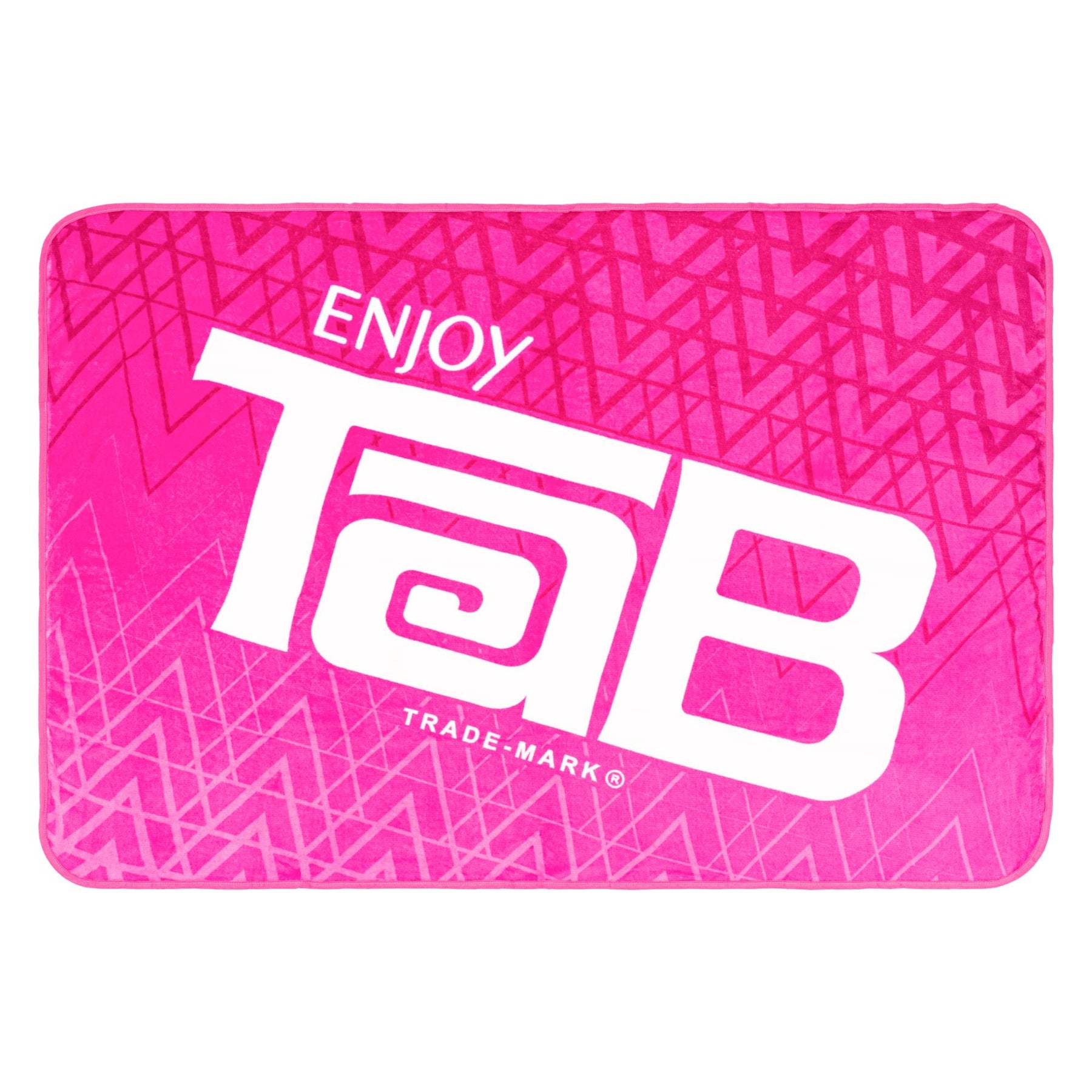 Coca-Cola Tab Logo Fleece Throw Blanket | 45 x 60 Inches