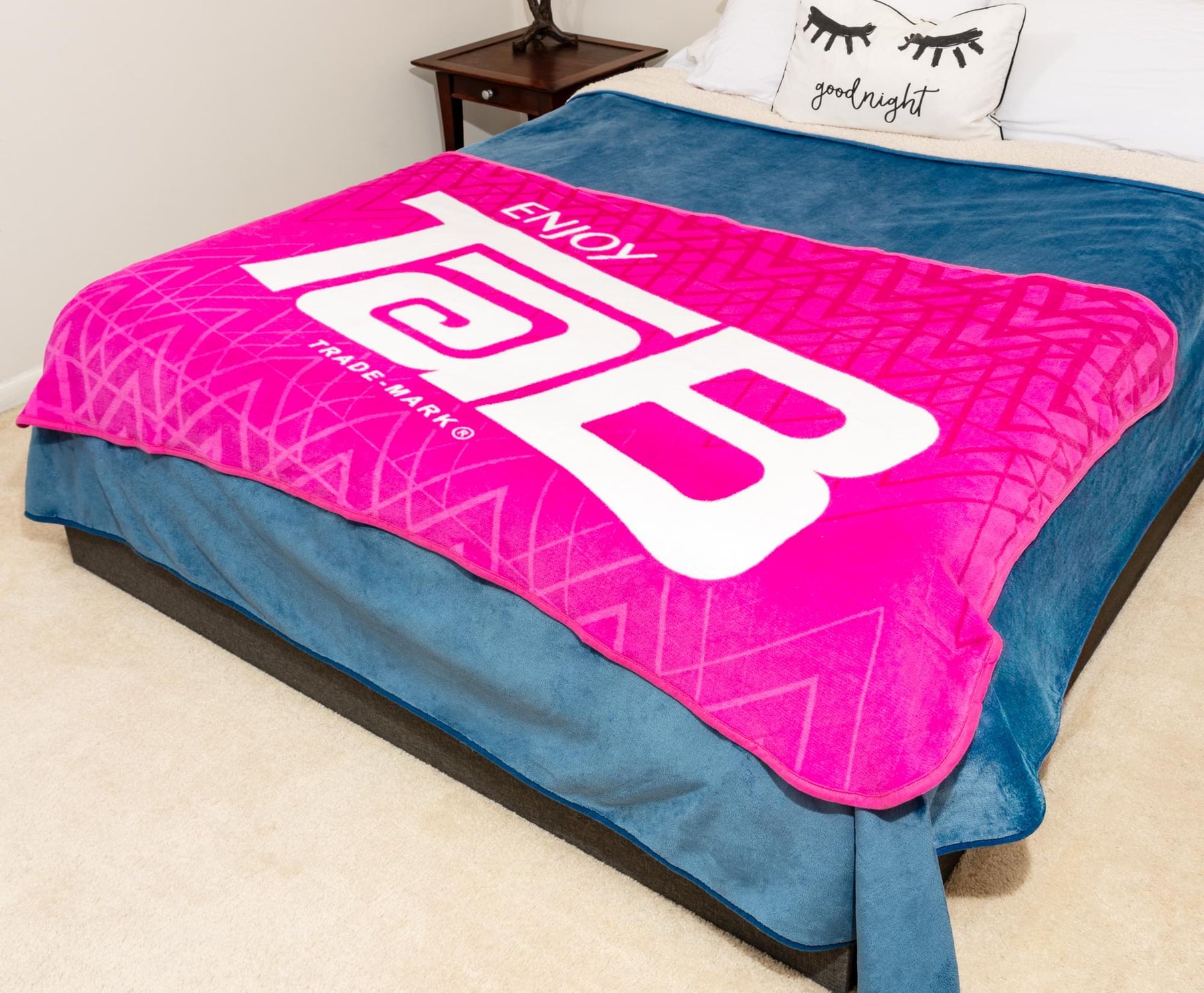 Coca-Cola Tab Logo Fleece Throw Blanket | 45 x 60 Inches